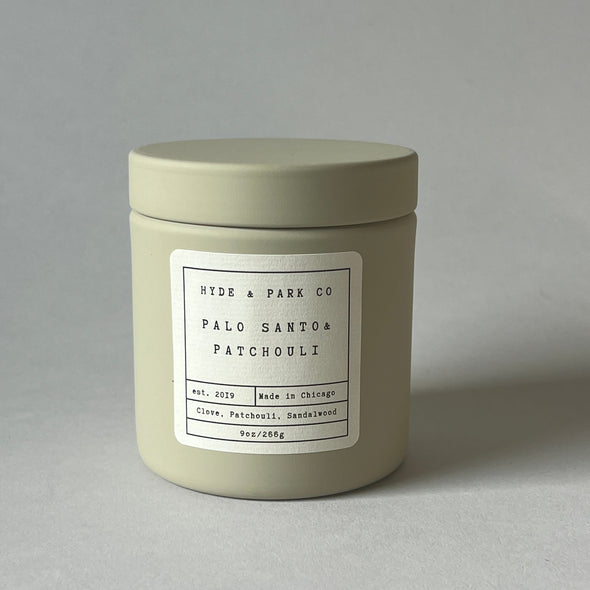 Palo Santo & Patchouli 9oz Candle